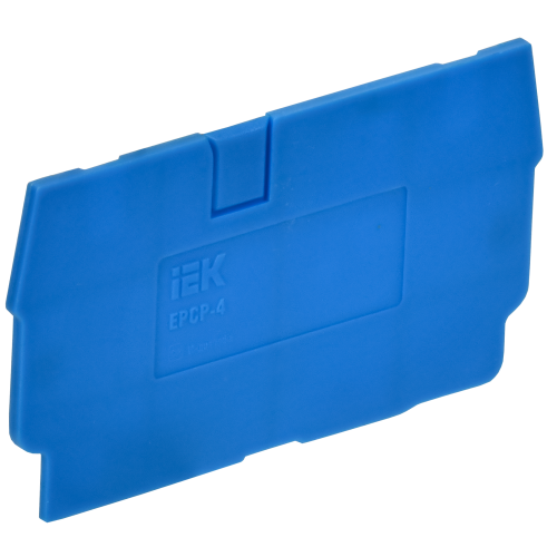ARMAFIX Заглушка для клемм CP/CX 4мм2 синяя IEK