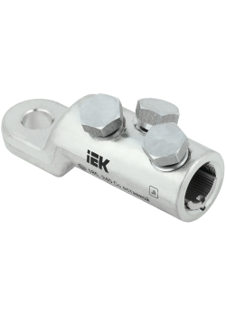 Наконечник болтовой луженый НБЛ 185-400-16/3 35кВ IEK
