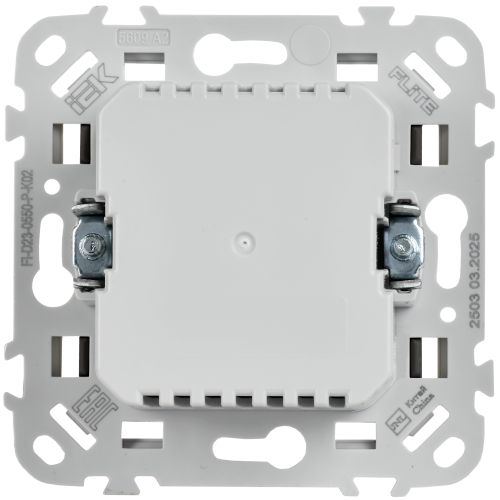 FLITE Светорегулятор проходной TRIAC 550Вт СС26-5-12-ФлЧ черный IEK FLITE Светорегулятор проходной TRIAC 550Вт СС26-5-12-ФлЧ черный IEK