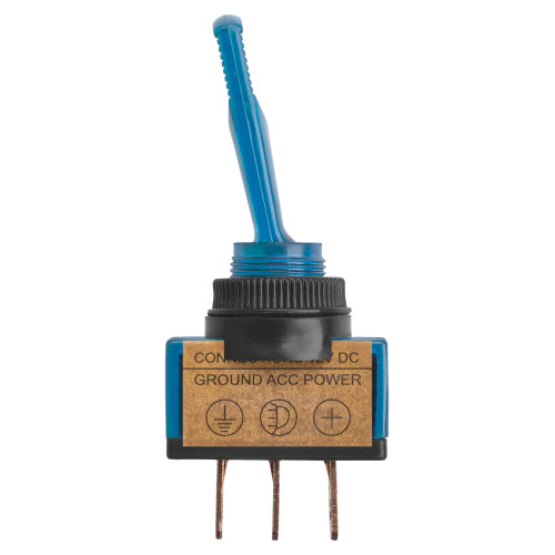 Выключатель-тумблер ASW-13D 1P 12В AC/DC 20А (3c) ON-OFF с фиксацией с синей LED подсветкой TDM Выключатель-тумблер ASW-13D 1P 12В AC/DC 20А (3c) ON-OFF с фиксацией с синей LED подсветкой TDM