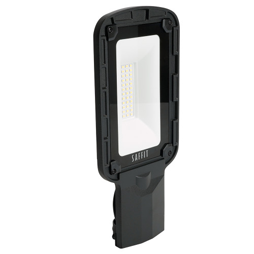 Светодиодный уличный консольный светильник SAFFIT SSL10-30 30W 5000K 230V, черный