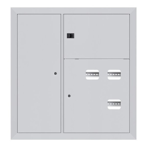 Щит этажный 3 кв. со слаботочным отсеком слева (1000x950x150) EKF Basic