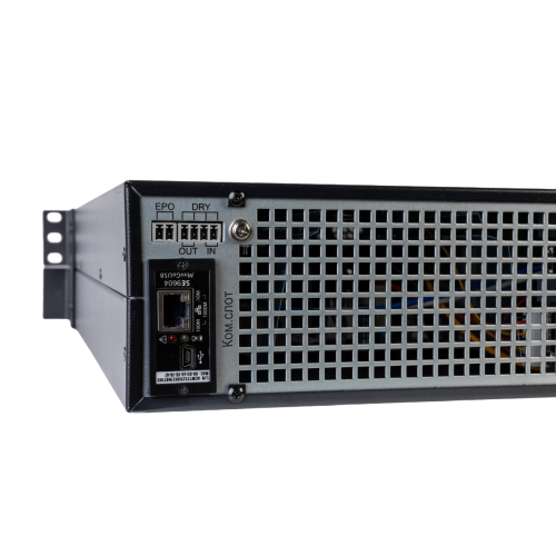 ИБП SRTSE 2 поколения 1000 ВА/Вт, 2U, 8 C13+1 Schuko, USB, RS-232, сухие контакты, SNMP-карта ИБП SRTSE 2 поколения 1000 ВА/Вт, 2U, 8 C13+1 Schuko, USB, RS-232, сухие контакты, SNMP-карта