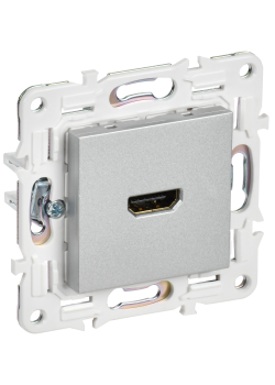 SKANDY Розетка HDMI SK-H01S серебряный IEK