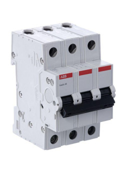 Выключатель автоматический модульный 3п C 40А 4.5кА Basic M BMS413C40 ABB 2CDS643041R0404