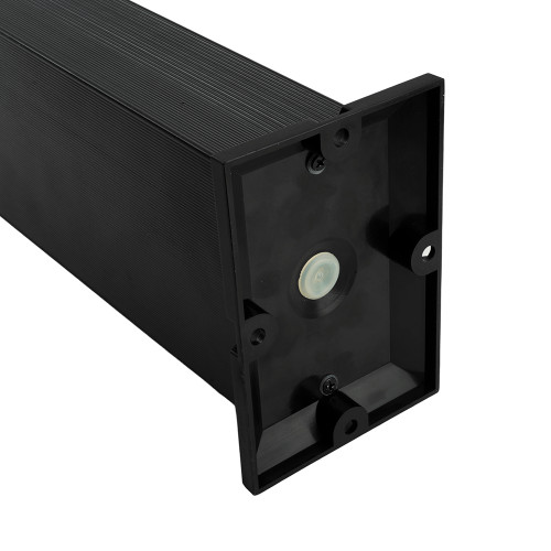 Светильник садово-парковый Feron.ONE DH0808-P, столб,  GU10 220-240V, черный пластик