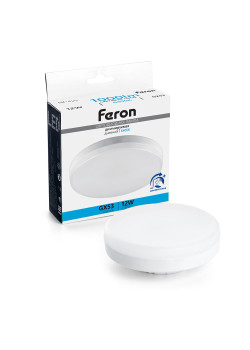 Лампа светодиодная диммируемая Feron LB-456 GX53 12W 230V 6400K