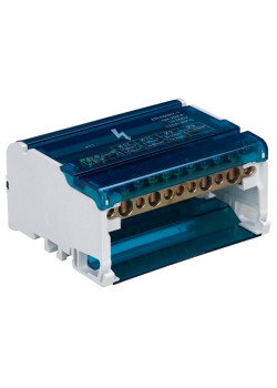 Шины на DIN-рейку в корпусе (кросс-модуль) 4х11 3L+PEN LD505-411