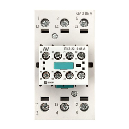 КМЭ 65А 400В АС 2НО+2НЗ EKF AVERES КМЭ 65А 400В АС 2НО+2НЗ EKF AVERES