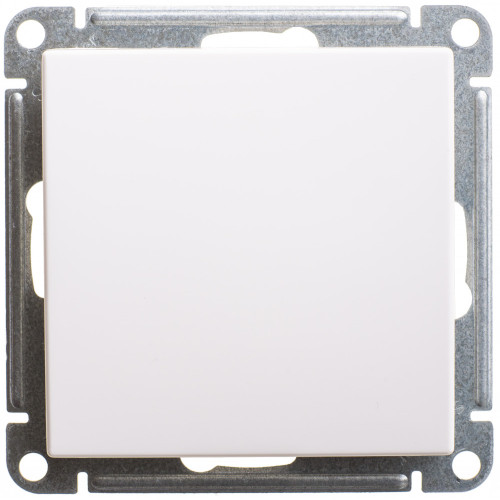W59 AQUA 1-клавишный ПЕРЕКЛЮЧАТЕЛЬ, IP44, сх.6, 10АХ, механизм, БЕЛЫЙ