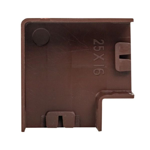 Поворот 90 гр. (25x16) (4 шт) темн. дерево EKF-Plast Поворот 90 гр. (25x16) (4 шт) темн. дерево EKF-Plast