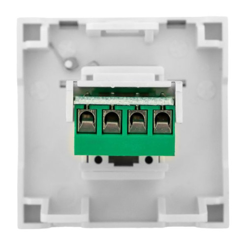 Розетка RJ11, 2 модуля EKF