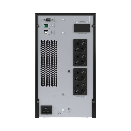 Онлайн ИБП ДКС серии Смолл Тауэр (Small Tower), 2000 ВА/1800 Вт, 1/1, 4xSchuko, EPO,USB, RS-232, RJ45, з/у 1А, 6x7Ач Онлайн ИБП ДКС серии Смолл Тауэр (Small Tower), 2000 ВА/1800 Вт, 1/1, 4xSchuko, EPO,USB, RS-232, RJ45, з/у 1А, 6x7Ач