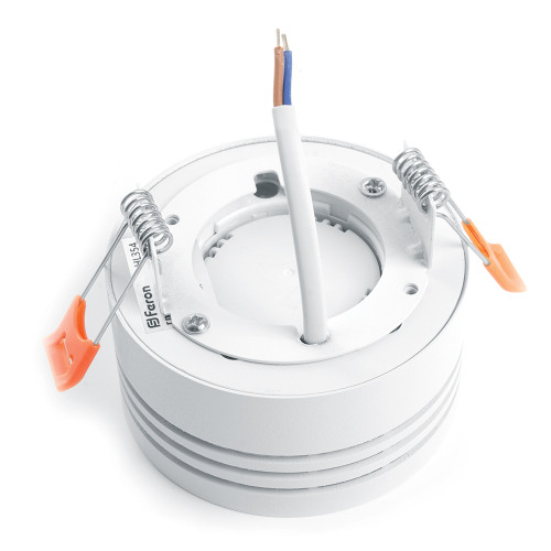Светильник потолочный Feron HL354 12W, 230V, GX53, белый Светильник потолочный Feron HL354 12W, 230V, GX53, белый