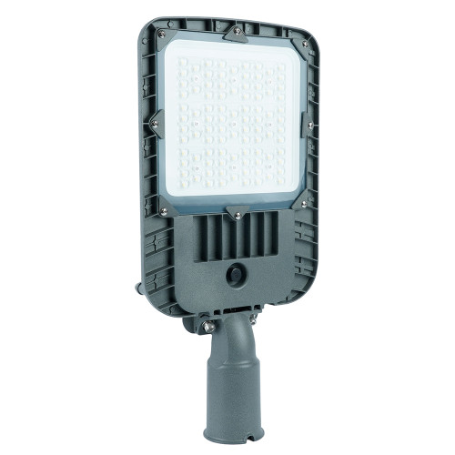 Светодиодный уличный консольный светильник Feron серии TR 100W 5000K AC90-300V, СЕРЫЙ Светодиодный уличный консольный светильник Feron серии TR 100W 5000K AC90-300V, СЕРЫЙ