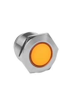 Лампа оранжевая сигнальная S-Pro67 19 мм 230В EKF PROxima