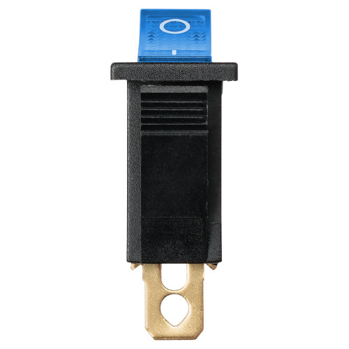 Выключатель клавишный IRS-101N 250В AC/DC, 1P, 15А, (3с), ON-OFF, черный корпус, синяя клавиша с LED подсветкой TDM Выключатель клавишный IRS-101N 250В AC/DC, 1P, 15А, (3с), ON-OFF, черный корпус, синяя клавиша с LED подсветкой TDM