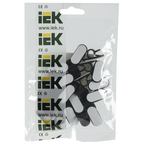 Клипса самоклеящаяся КС-1 черная (24шт) IEK Клипса самоклеящаяся КС-1 черная (24шт) IEK