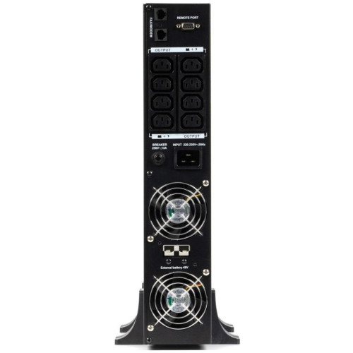 Источник бесперебойного питания Бастион Rapan-UPS 3000-Rack-IN-4X9-E 2100Вт 3000ВА черный