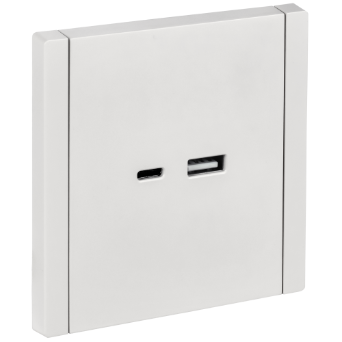 FORTE&PIANO Розетка USB A+C 3,1А FP250 белый IEK
