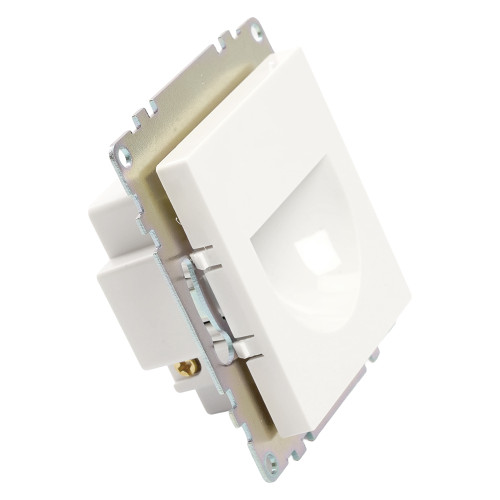 Подсветка встраиваемая LED (механизм), 250В, 1W, 4000К, серия Катрин, белый Подсветка встраиваемая LED (механизм), 250В, 1W, 4000К, серия Катрин, белый