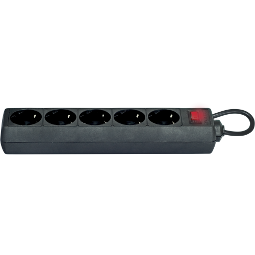 Surge Protector Defender ES 5 5m, black, 5 outlets Surge Protector Defender ES 5 5m, black, 5 outlets