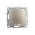 BRITE Розетка 1-местная с заземлением с защитными шторками и крышкой 16А IP44 РСбш10-3-44-БрШ шампань IEK