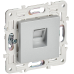 SKANDY Розетка компьютерная RJ45 кат.5E SK-K01S серебряный IEK SKANDY Розетка компьютерная RJ45 кат.5E SK-K01S серебряный IEK