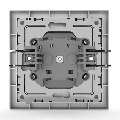 Розетка 1-м СП Pixel 16А IP20 без заземл. в сборе алюм. TOKOV ELECTRIC TKE-PX-R1F-C03 Розетка 1-м СП Pixel 16А IP20 без заземл. в сборе алюм. TOKOV ELECTRIC TKE-PX-R1F-C03