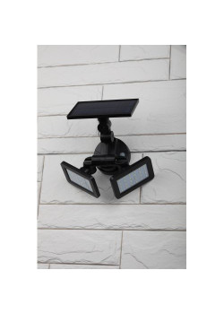 Светильник садовый фасадный ERAFS020-41 2х24LED 180лм с двумя световыми панелями солнечная батарея ЭРА Б0044489