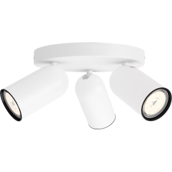 Philips PONGEE plate/spiral white 3xNW 230V