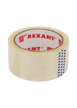 Скотч упаковочный 48ммx66м 50мкм прозр. Rexant 09-4202