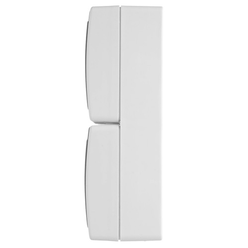 Розетка 2-местная с крышкой с/з STEKKER PST16-22-54V, пластик АВS, 250В, 16А, IP54, белый/серый Розетка 2-местная с крышкой с/з STEKKER PST16-22-54V, пластик АВS, 250В, 16А, IP54, белый/серый