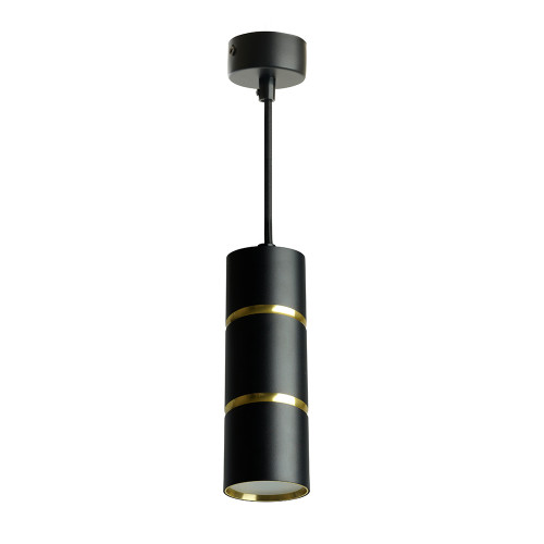 Светильник потолочный Feron ML1868 Barrel ZEN levitation на подвесе MR16 35W, 230V, чёрный, золото 55*180 Светильник потолочный Feron ML1868 Barrel ZEN levitation на подвесе MR16 35W, 230V, чёрный, золото 55*180