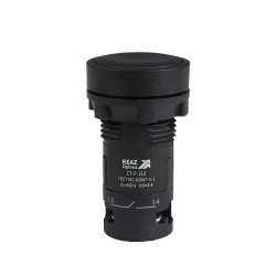 Кнопка OptiSignal Compact D22 C7-P-210 черная 1НО XB7NA21