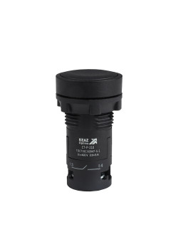 Кнопка OptiSignal Compact D22 C7-P-210 черная 1НО XB7NA21