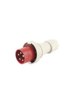 Вилка переносная PPC 035 3Р+РЕ+N 63А 380В IP67 Pro JazzWay 5072435