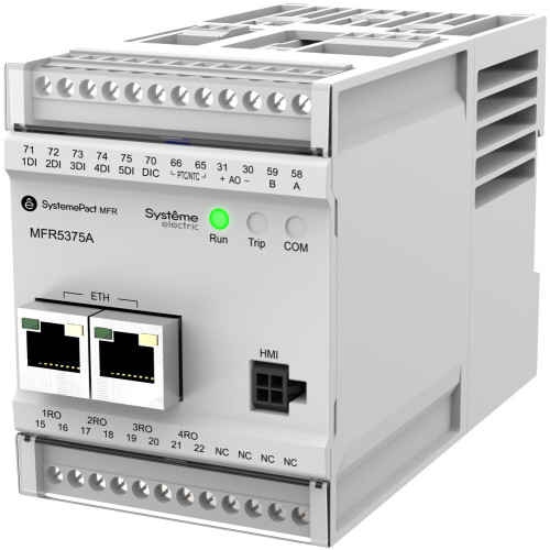 РЕЛЕ MFR530 MODBUS-RTU + MODBUS-TCP 25-100A ТТ Ø18ММ 80-270В AC/DC