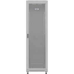 Шкаф серверный NTSS Премиум (NTSS-R22U6080PD) напольный 22U 600x800мм пер.дв.перфор. металл 900кг серый 710мм 54кг 1102мм IP20 сталь