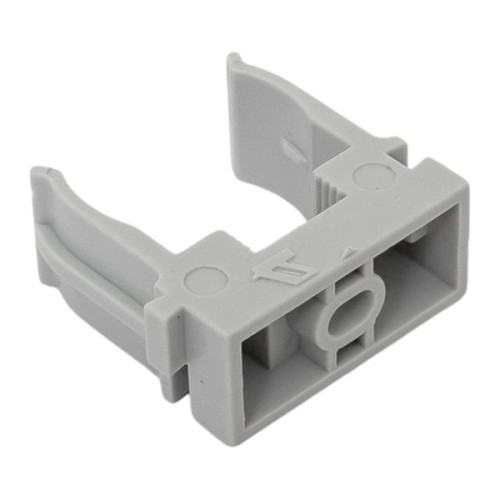 Крепеж-клипса для монтаж. пист. d25 мм (100 шт) серая EKF-Plast