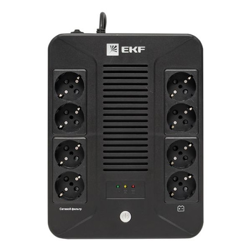 ИБП E-Power Home 1000 ВА, 600Вт,8хSchuko,USB,RJ45 ИБП E-Power Home 1000 ВА, 600Вт,8хSchuko,USB,RJ45