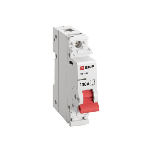 Выкл. нагрузки ВН-125N 1P 100А PROXIMA EKF Выкл. нагрузки ВН-125N 1P 100А PROXIMA EKF