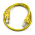 Патч-корд Buro UTP 4 пары cat.5E CCA molded 0.5м желтый RJ-45 (m)-RJ-45 (m) (UTP-5E-0,5M-Y)