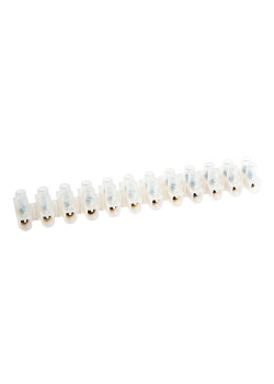 LD227-10A Зажим винтовой изолированный 450В, 10А, 12 пар, полиэтилен DIY