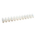 LD227-10A Зажим винтовой изолированный 450В, 10А, 12 пар, полиэтилен DIY LD227-10A Зажим винтовой изолированный 450В, 10А, 12 пар, полиэтилен DIY