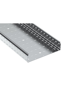 Лоток листовой перфорированный ESCA 7 100х400 L3000 сталь 1.5мм IEK CLP10-100-400-150-3