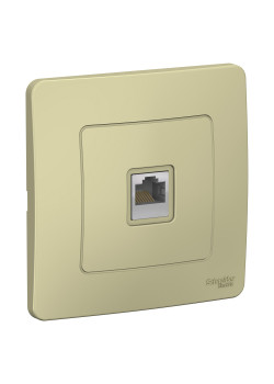 BLANCA С/У РОЗЕТКА компьютерная RJ45, кат.5E, БЕЖЕВЫЙ
