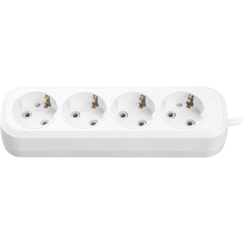 Удлинитель 4х2м с заземл. 16А IP20 90 798 OPE-S-04-200-E-3x1 бел. ОНЛАЙТ 90798