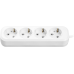 Удлинитель 4х2м с заземл. 16А IP20 90 798 OPE-S-04-200-E-3x1 бел. ОНЛАЙТ 90798