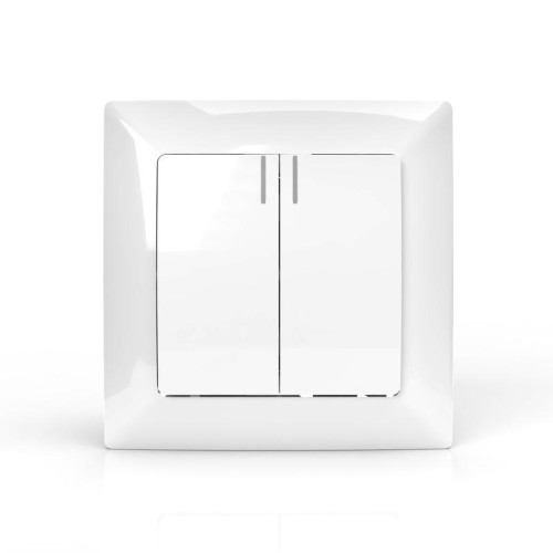 Выключатель 2-кл. СП AVA 10А IP20 с индикатором в сборе бел. TOKOV LIGHT TKL-AV-V2IF-C01 Выключатель 2-кл. СП AVA 10А IP20 с индикатором в сборе бел. TOKOV LIGHT TKL-AV-V2IF-C01